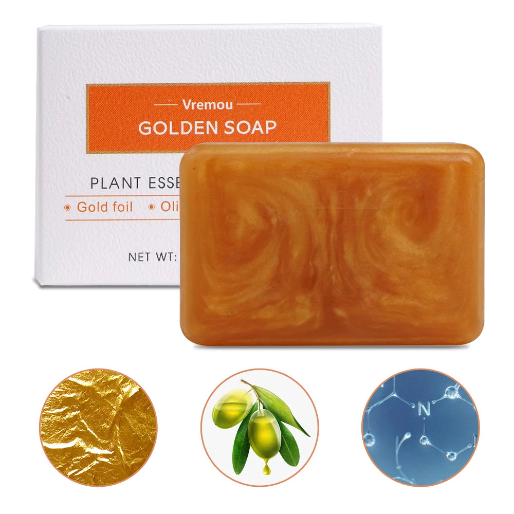 Gold Foil Gilded Soap
